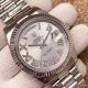 Swiss 3255 Rolex Day-Date II SS Fluted Bezel Silver Dial Fake Watch - NEW (4)_th.jpg